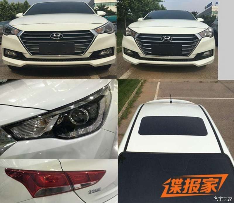 Фотографии серийной версии нового Hyundai Solaris утекли в интернет