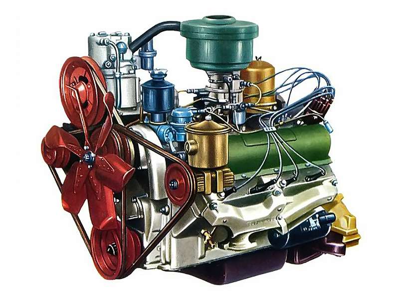 Двигатель ЗИЛ-508