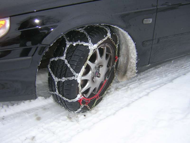 Зимние цепи для колес