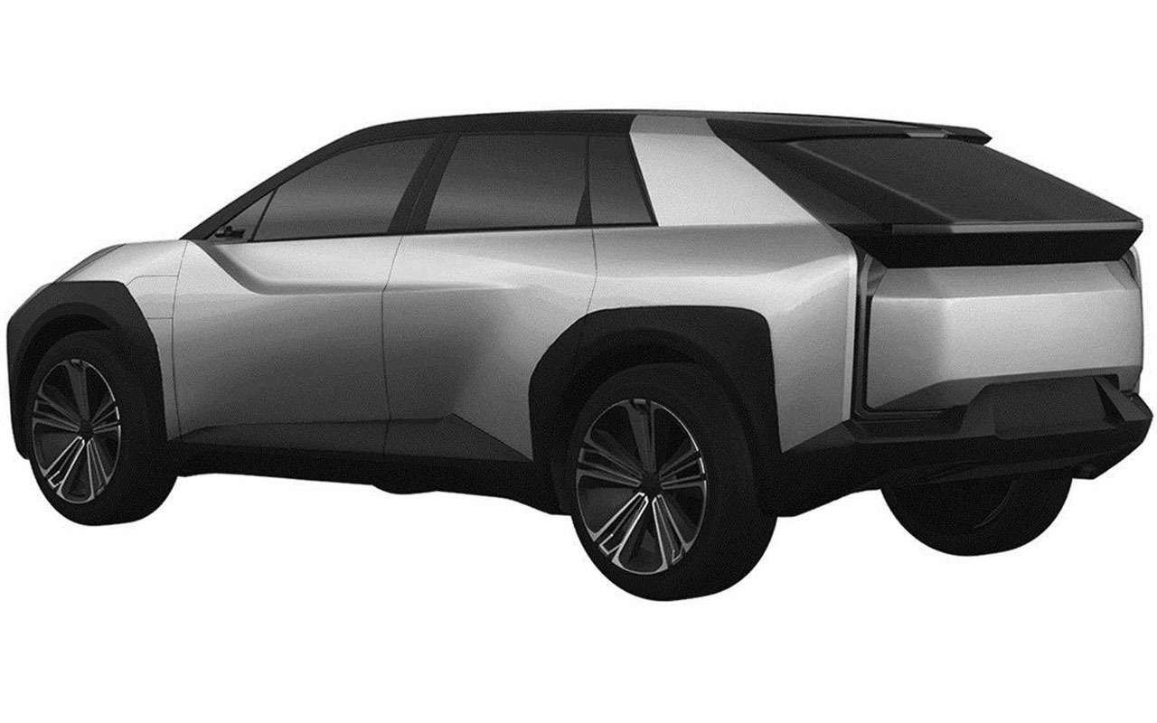 Новый Toyota BZ — патентные изображения — фото 1209426