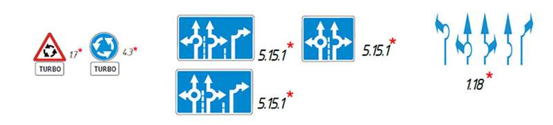 На перекрестке появятся новые дорожные знаки и информационные таблички, которых нет в ПДД или ГОСТах (по крайней мере пока)
