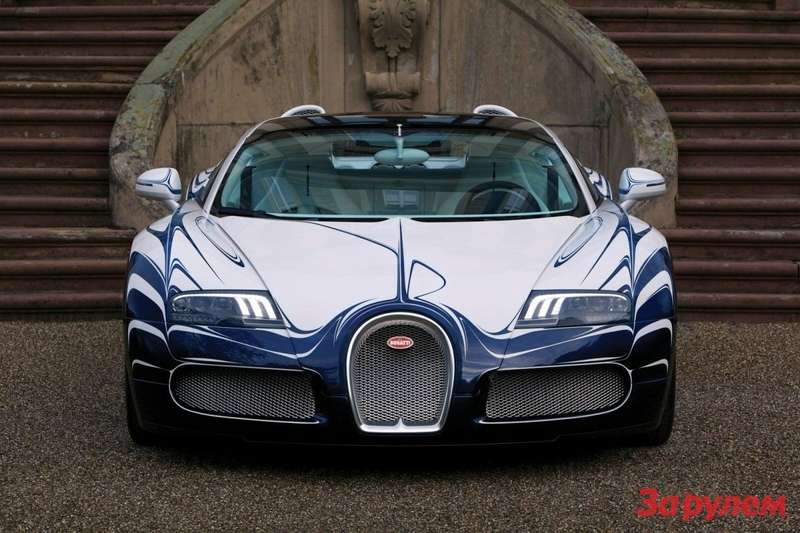Bugatti Veyron Grand Sport L'Or Blanc front view