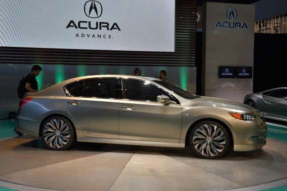 Acura RLX Concept side view