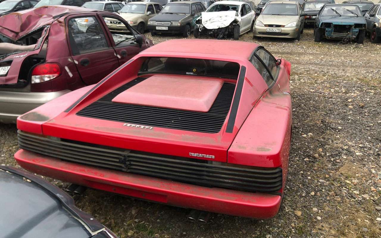На штрафстоянке случайно нашли коллекционный Ferrari — фото 1331468