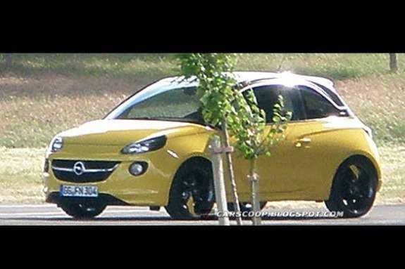 Opel Adam side-front view