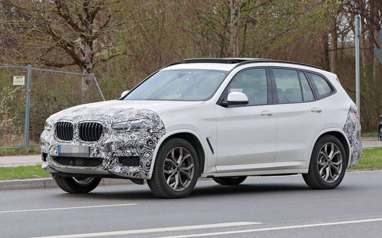 Обновленный BMW X3 выехал на тесты — фото 1246527