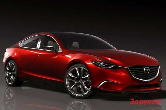 Mazda Takeri Concept side-front view