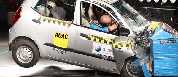 Пять индийских авто не прошли краш-тесты Global NCAP