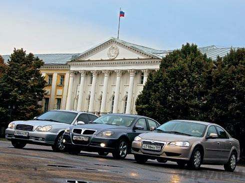 Тест Hyundai Sonata, Brilliance M2, Volga Siber: День выборов — фото 90422