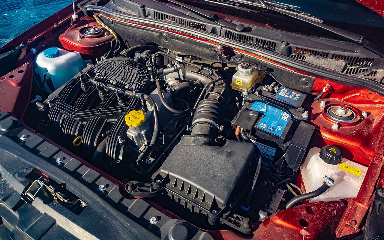 Двигатель 1.6 16V на серийных машинах будет выдавать 120-122 л.с.