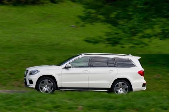 Mercedes-Benz GL 63 AMG side view
