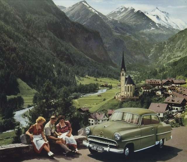 Opel Olympia Rekord, 1955 г.