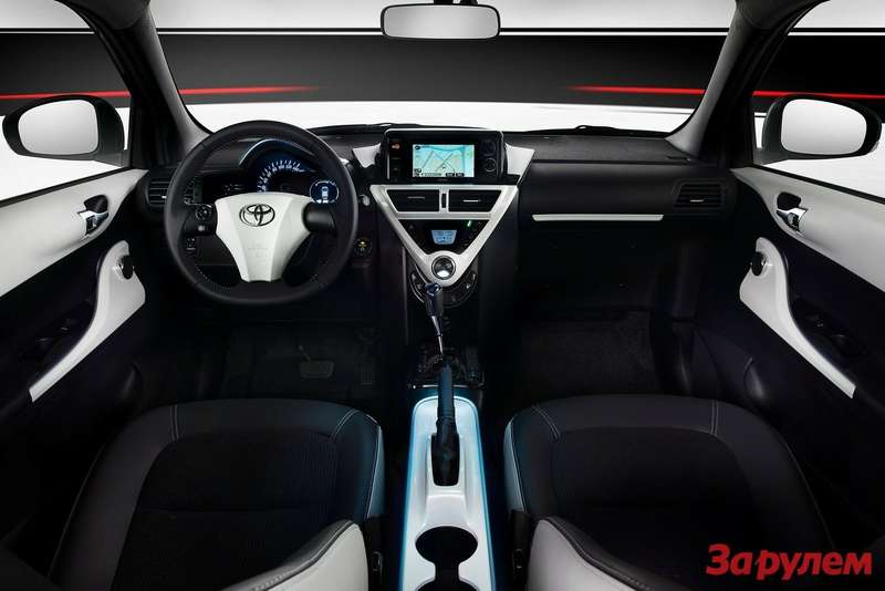Toyota iQ EV inside