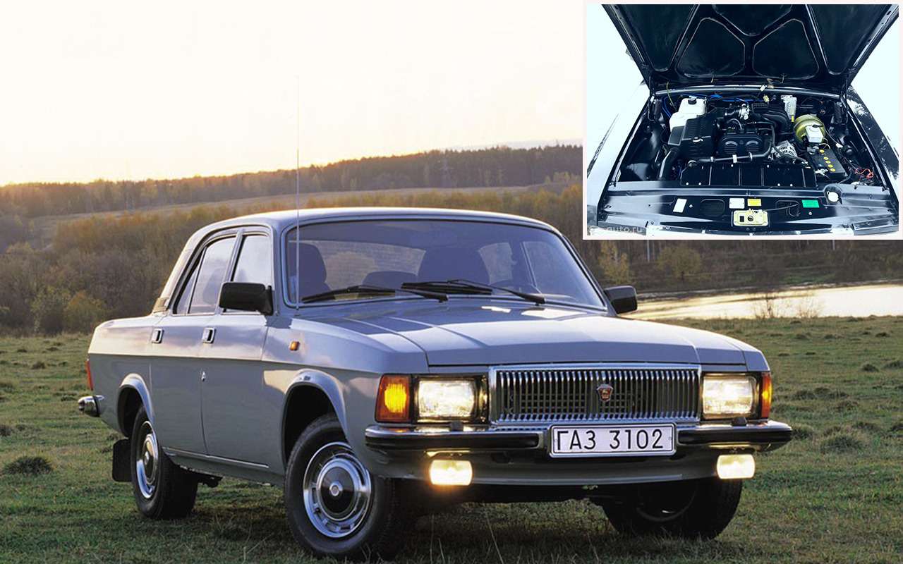 В 2005 году Daimler-Chrysler начал поставлять в Нижний Новгород двигатели 2.4 DOHC: «четверки» (137 л.с.), известные по моделям Sebring и PT Cruiser, прописались под капотами седанов 3102 и 31105, а также Газелей и Соболей. Кстати, в девяностые тюнинговые конторы оснащали Волги моторами Toyota 3S-FE (2.0 л; 169 сил), V-образными «шестерками» Ford Cologne (3.0 л; 150-195 л.с.) и даже V8 от Rover (3,9 л; 180 л.с.).