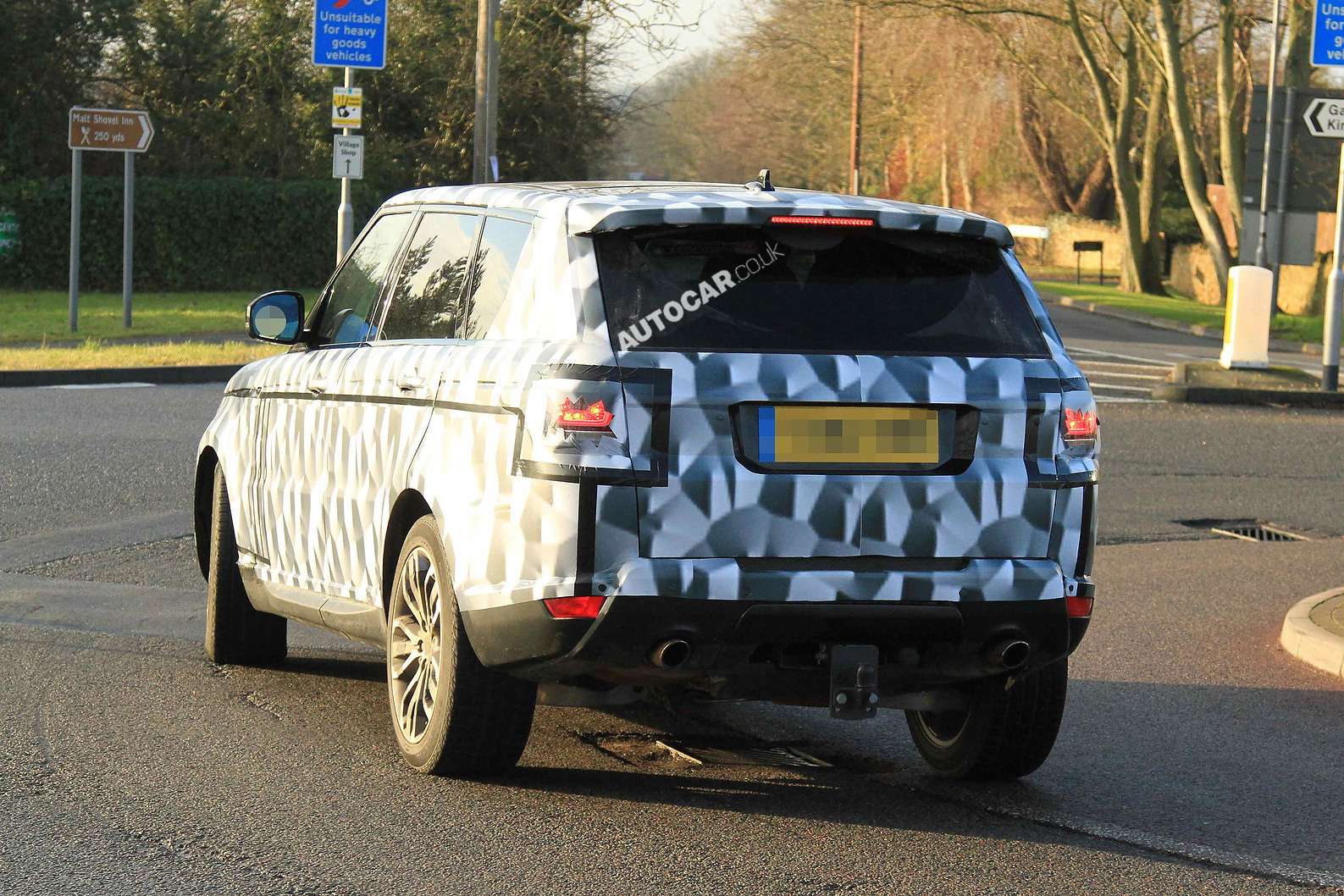 Новый Range Rover Sport засветился в легком камуфляже — фото 315585