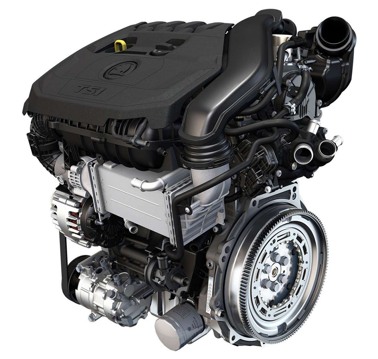 В Европе основным двигателем концерна VAG становится 1,5-литровый EVO. В основе все тот же блок ЕА211. Но есть и отличия. Например, жидкостный промежуточный охладитель воздуха. Одна из главных особенностей этого мотора – он работает по циклу Миллера.