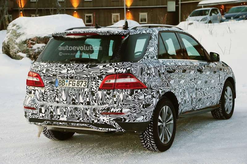 2015 mercedes benz m class facelift spied in lapland photo gallery 1080p 7 no copyright