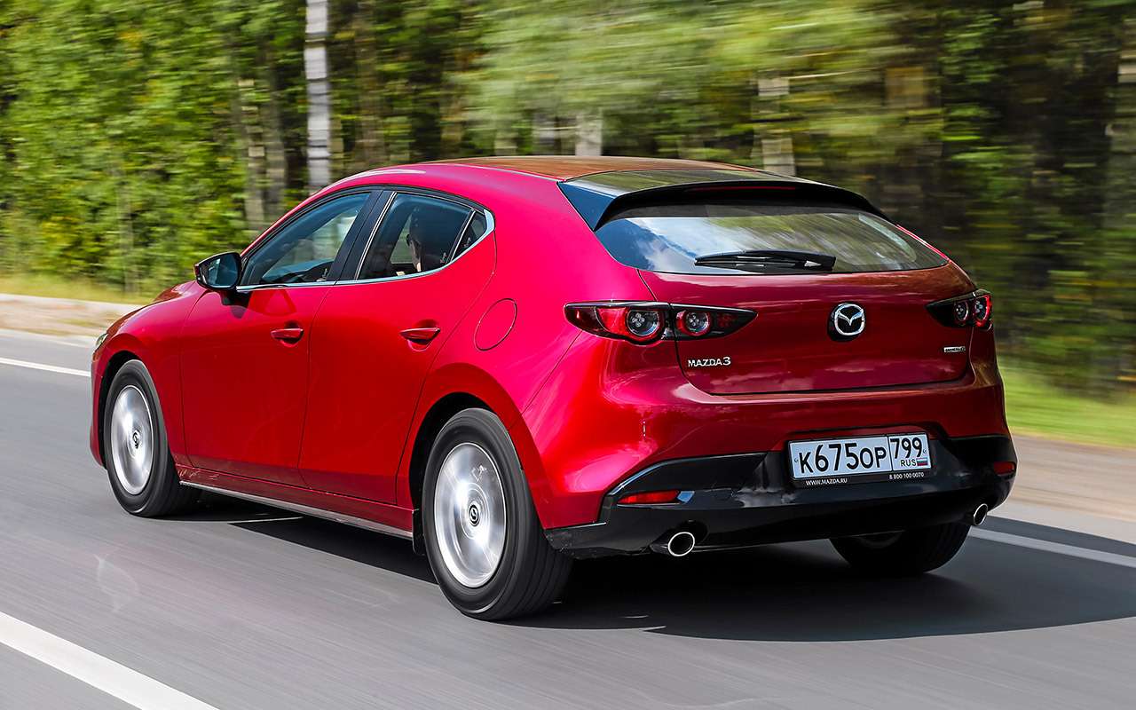 Новая Mazda 3, VW Golf и Kia Ceed: большой тест — фото 1007199