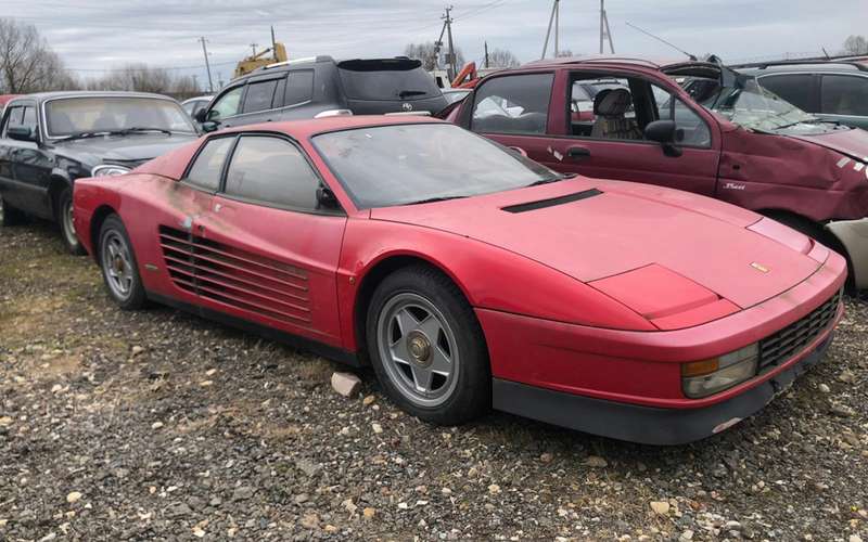 На штрафстоянке случайно нашли коллекционный Ferrari