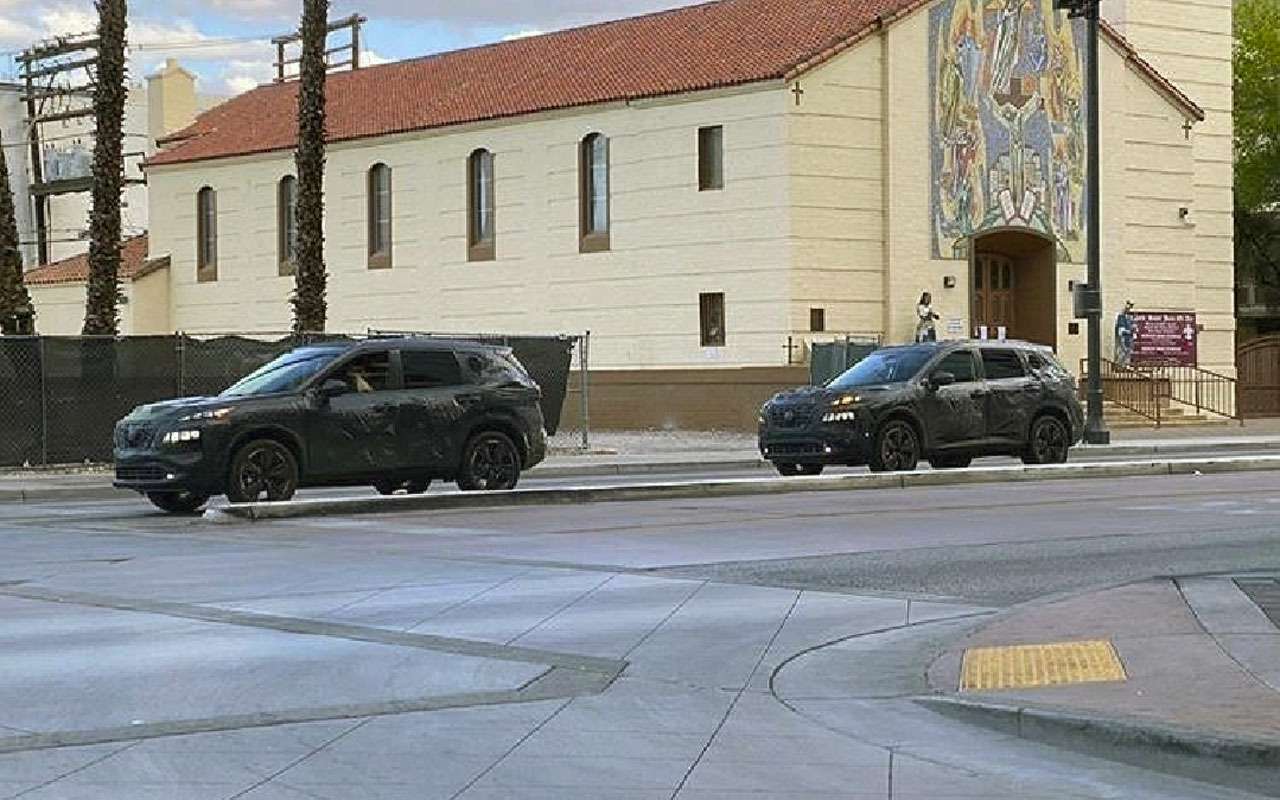 Nissan заканчивает тесты X-Trail. В пустом Лас-Вегасе — фото 1102122