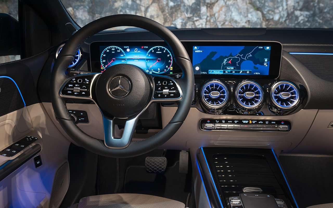 Тест Mercedes-Benz B-класса с новым роботом (но не для России)