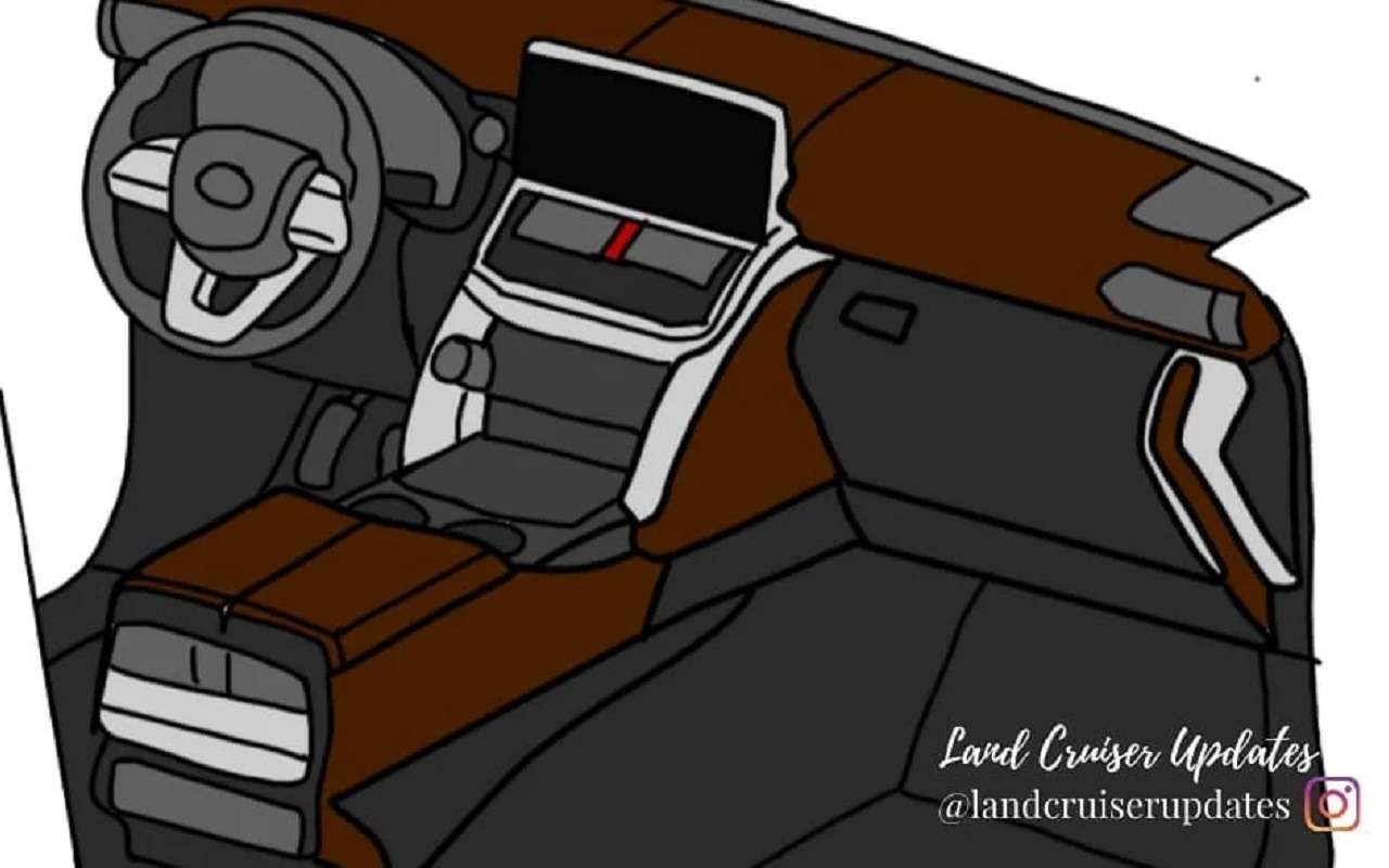 Land Cruiser 300: первые изображения интерьера — фото 1239383