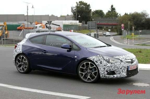 Opel Astra OPC side-front view 2