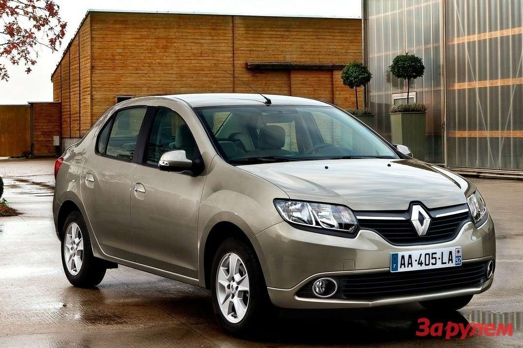 New Renault Symbol side-front view