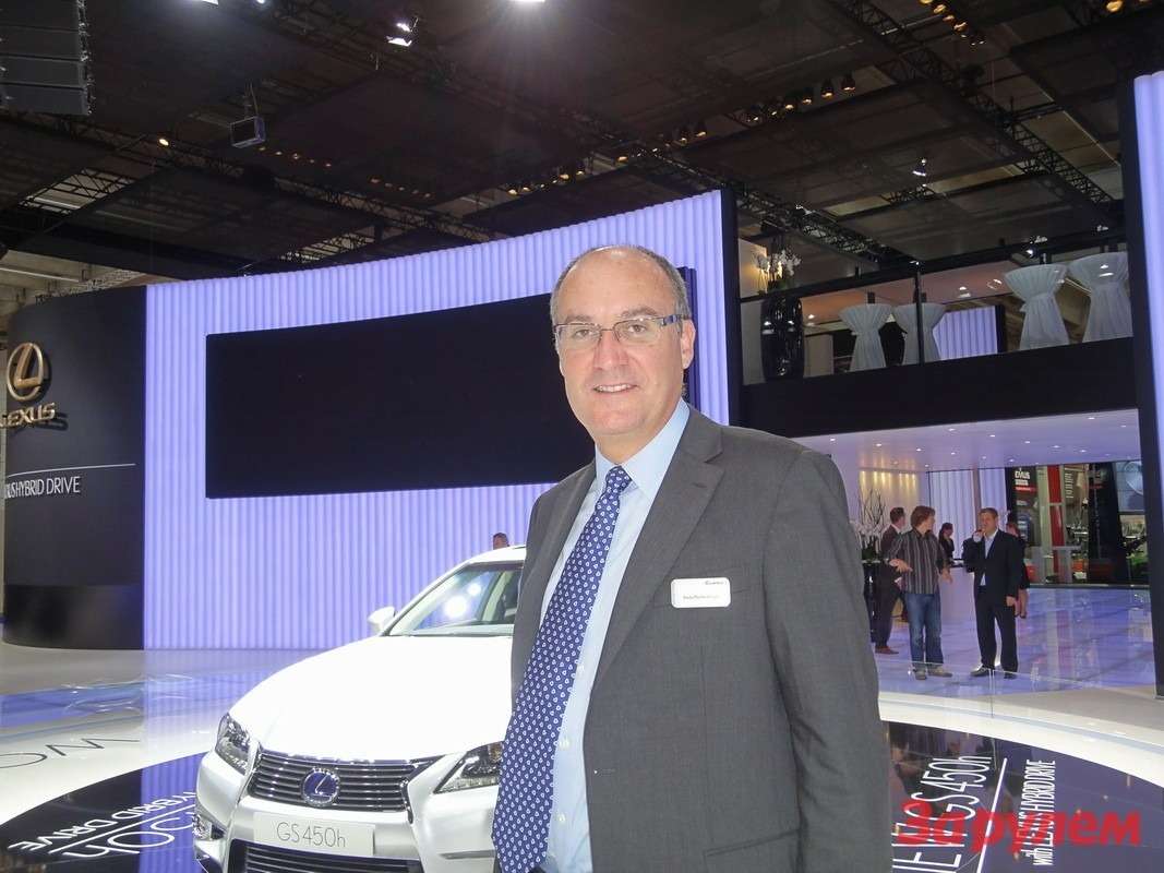 Энди Пфайффенбергер, вице-президент Lexus Europe