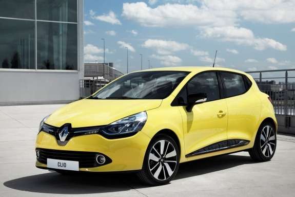Renault Clio side-front view