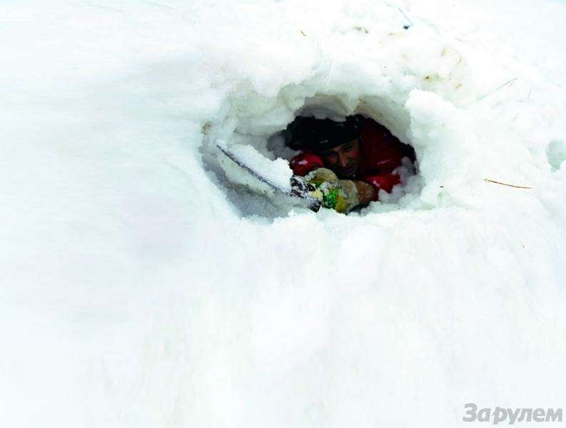 Эксперимент: Выбираемся из-под снежной лавины (ВИДЕО) — фото 92424