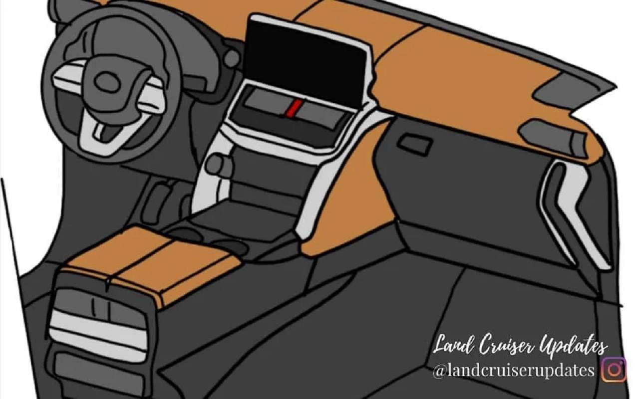 Land Cruiser 300: первые изображения интерьера — фото 1239384