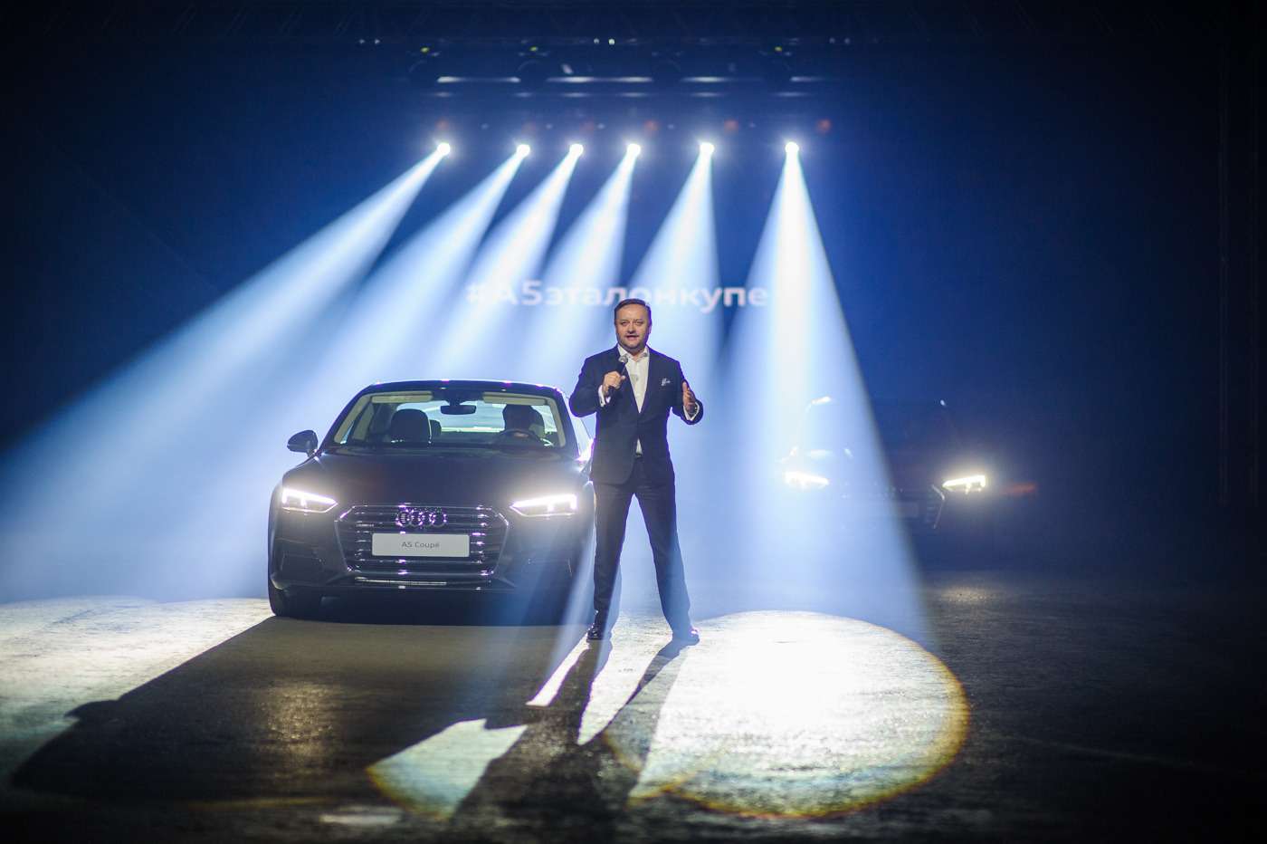 Audi отметила старт продаж А5 и S5 Coupe в России световым 3D-шоу — фото 665820
