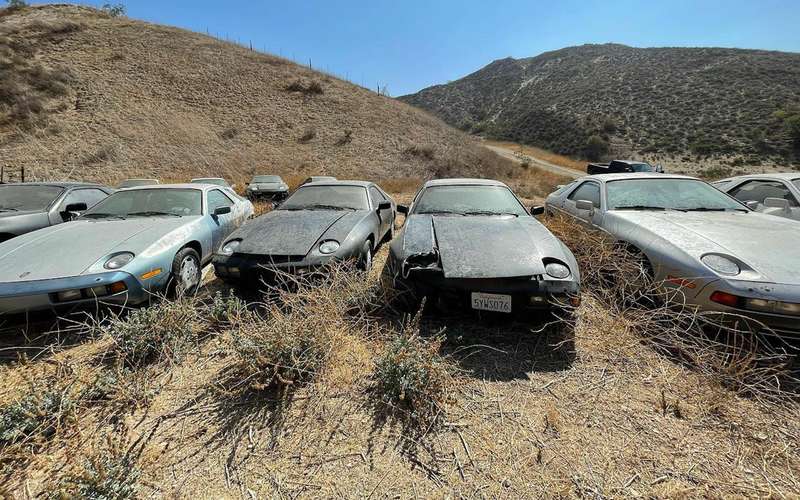 Найдено кладбище раритетных Porsche