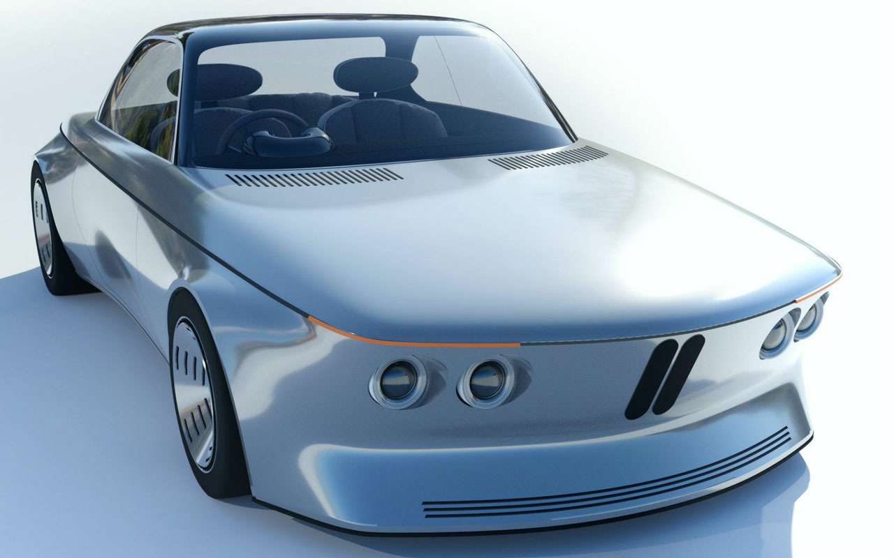 Дизайнер Ford нарисовал BMW будущего. Выглядит странно — фото 1198905