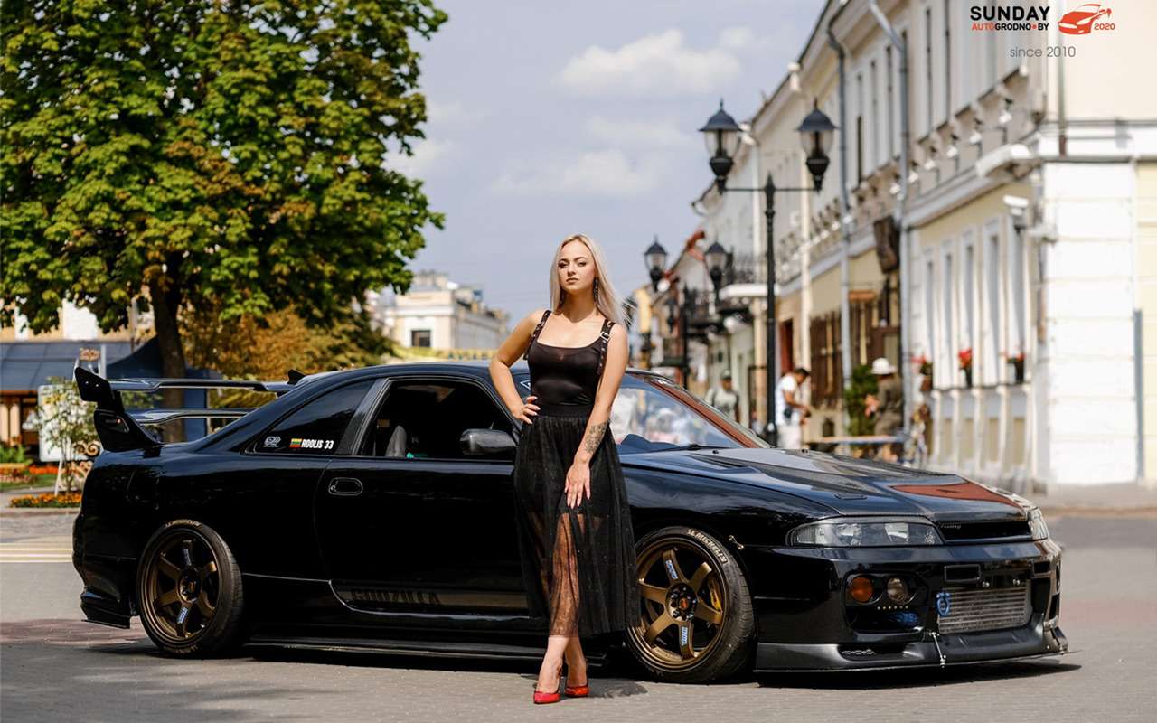 Май — Диана Бузук (Гродно) — Nissan Skyline R32 (Литва)
