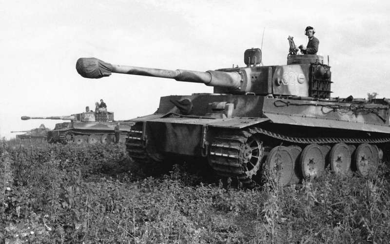 «Тигры» под Курском, лето 1943 года (http://waralbum.ru)