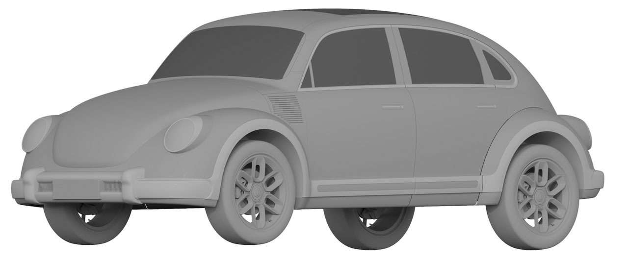 Great Wall запатентовала в Европе клона VW Beetle — фото 1259489