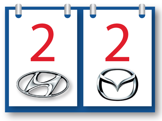 Hyundai Grand Santa Fe и Mazda CX-9