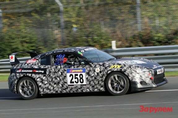 Toyota FT-86 race car side view
