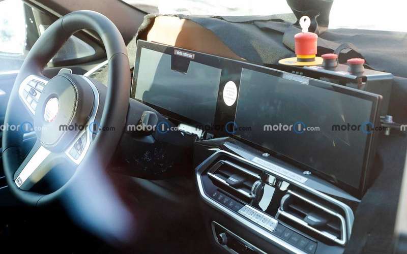 Первые фото рестайлинговой BMW X6: очень длинный экран