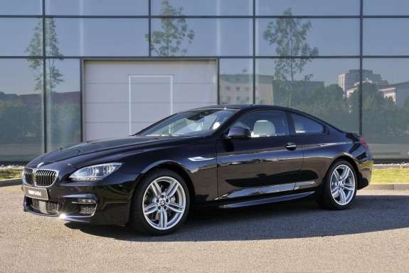 BMW 640d Coupe with M-package side view