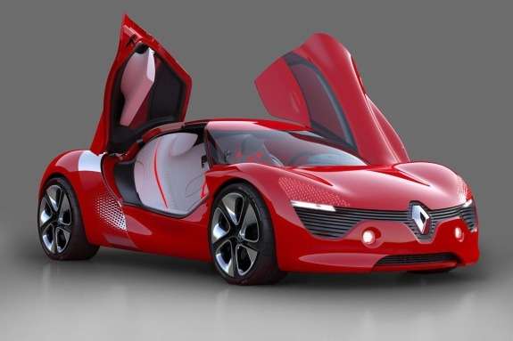 Renault DeZir Concept side-front view