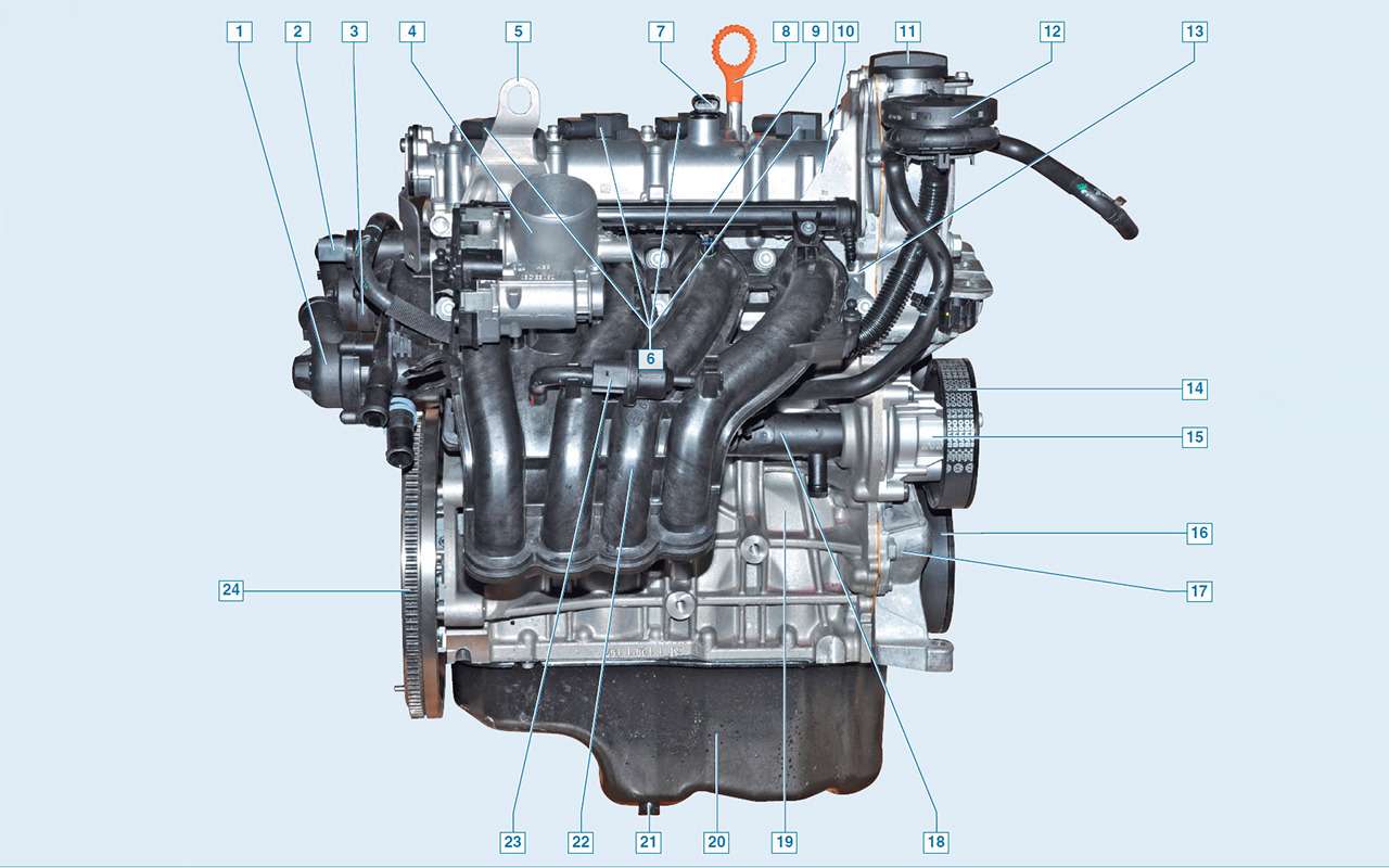 Все проблемы двигателя Volkswagen 1.6 — экспертиза «За рулем» — фото 981071