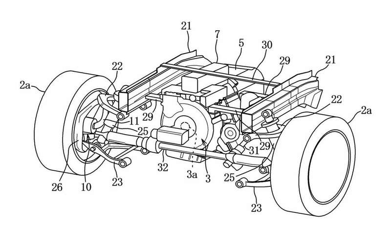 Mazda запатентовала новую силовую установку и полный привод