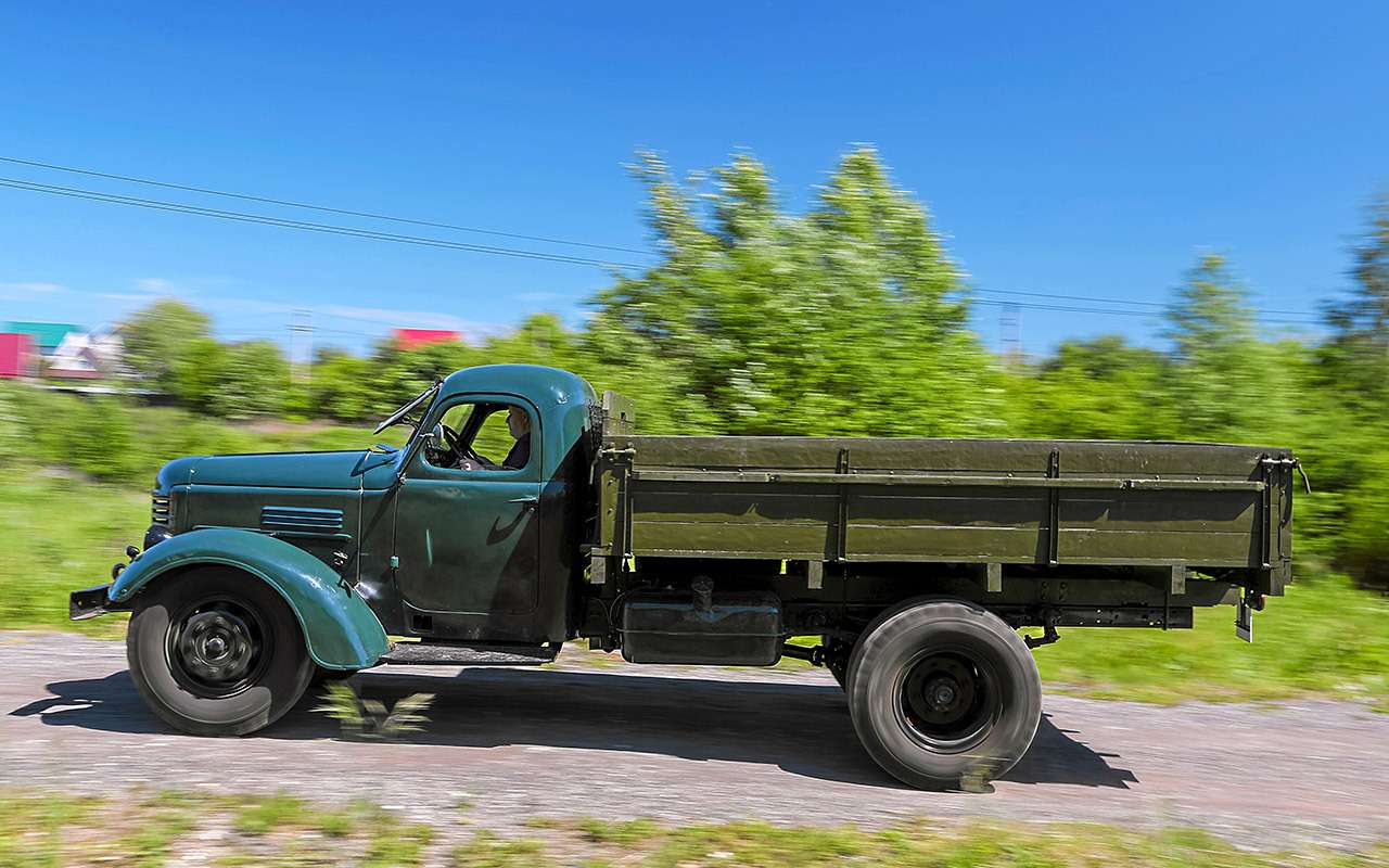 Заслуженный грузовик СССР — ретротест ЗИС-150 — фото 1150088