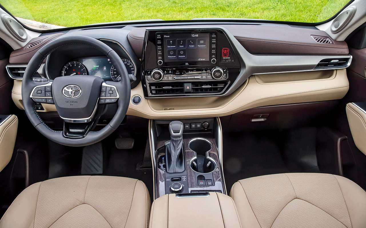 Новый Toyota Highlander: у него атмосферный мотор и «ламповый» характер - фото 1291969
