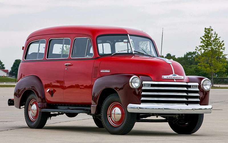 Chevrolet Suburban, 1947–1955