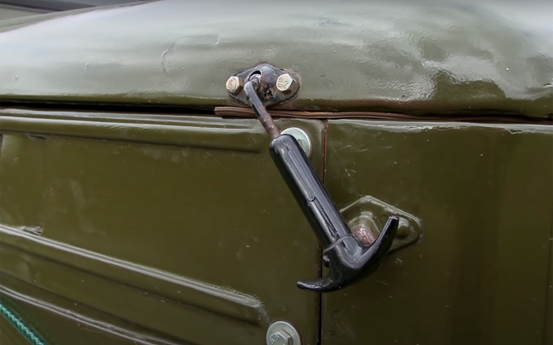 ГАЗ-69: кабриолет с дверьми на шпингалетах