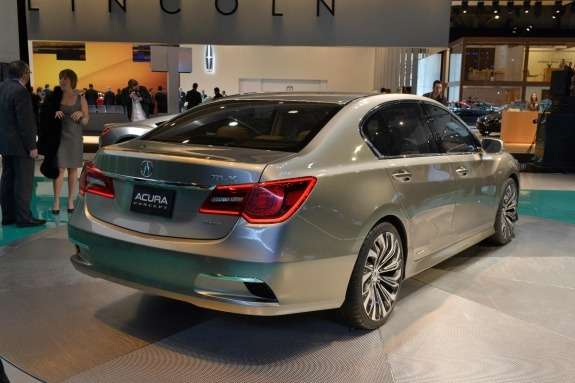 Acura RLX Concept side-rear view